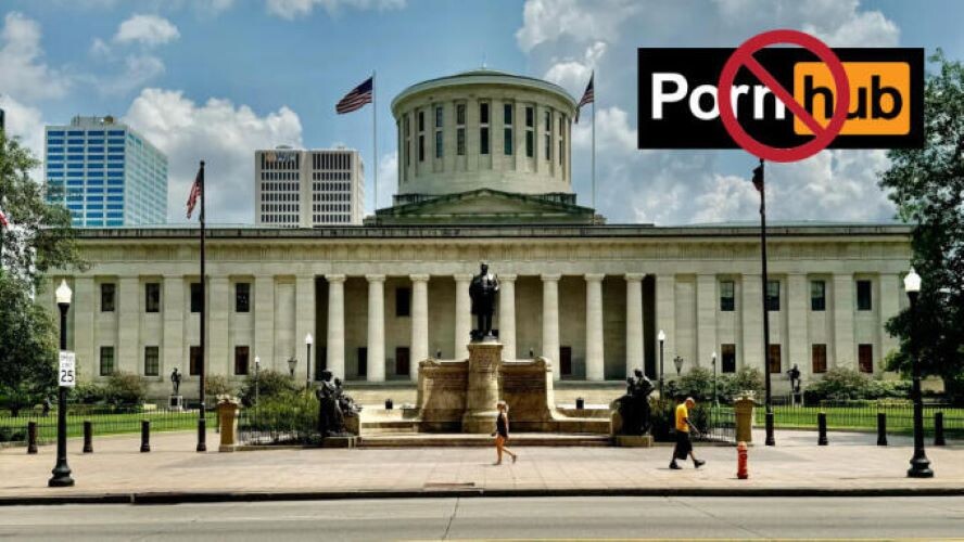 Pornhub Blocks Ohio Over Age Verification