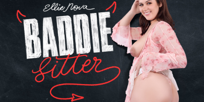 Bad Babysitter Ellie Nova Seduces in VR