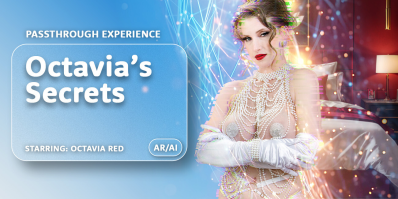 Dive into Octavia's AR Cowgirl Ride: Blonde Bombshell in 8K VR Porn