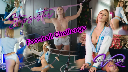Lovely Lo in Foosball Fantasy VR Showdown