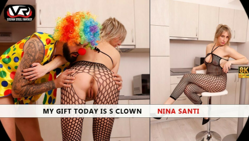 Nina Santi Clown Surprise in Stunning VR