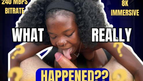 Babrah's Intense 8K VR Blowjob and Squirt