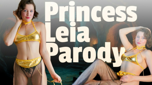 Star Wars Princess Leia Parody Cosplay Lucy Wilde