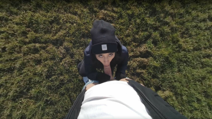 Paula Shy Wild Blowjob Adventure Outdoors - Image 3